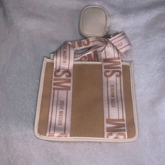 Canvas Steve Madden mini tote bag - Picture 1 of 4